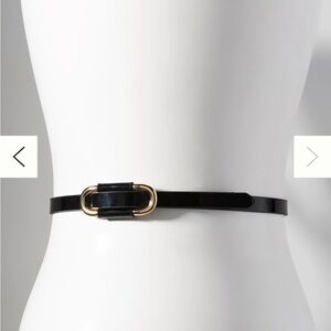 Anthropologie Blake Elegant Black and Gold Women's Belt